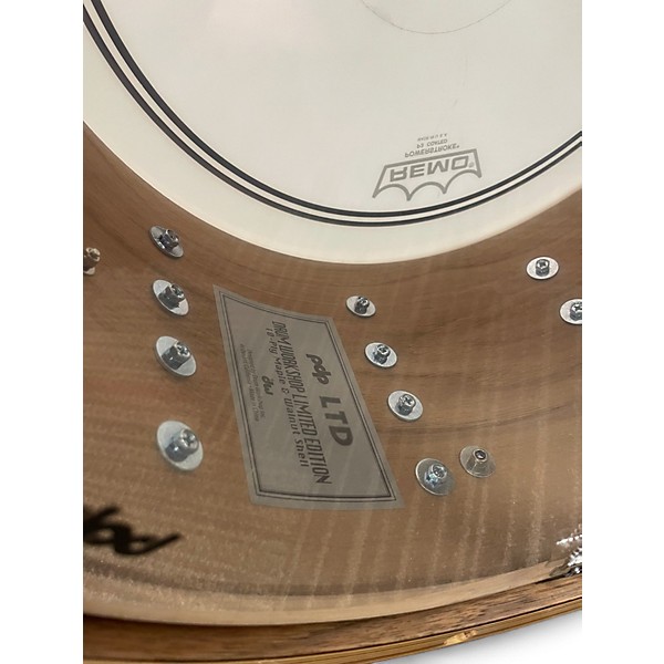 Used PDP by DW 15in drum workshop limited edition  10 ply maple & walnut shell Walnut Drum