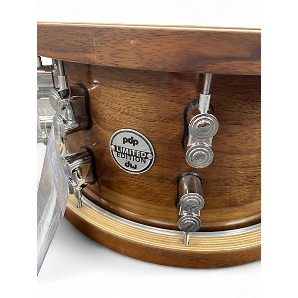 Used PDP by DW 15in drum workshop limited edition  10 ply maple & walnut shell Walnut Drum