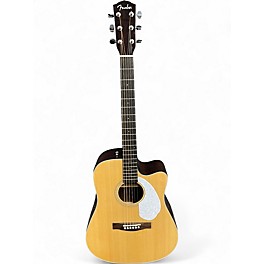 Used Fender CD140SCE Natural Acoustic Electric Guitar