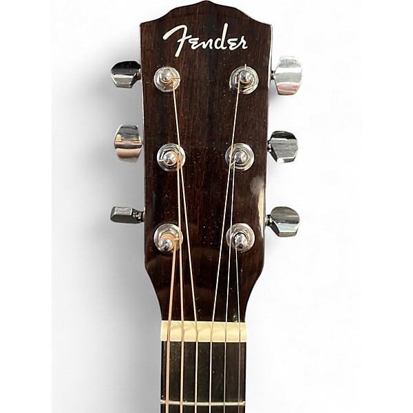 Used Fender CD140SCE Natural Acoustic Electric Guitar