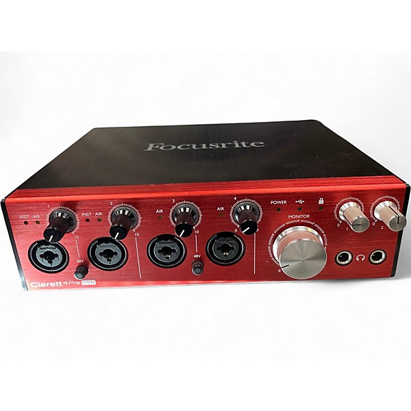 Used Focusrite Clarett 4Pre Audio Interface