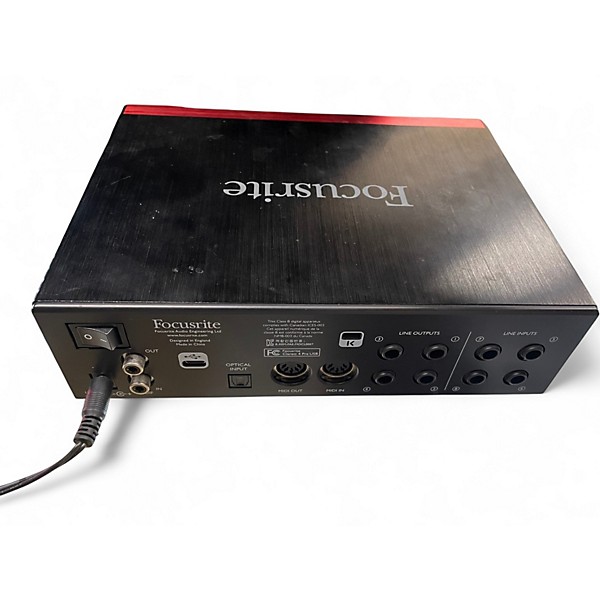 Used Focusrite Clarett 4Pre Audio Interface