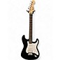 Used 2023 Squier Bullet Stratocaster HT HSS Black Solid Body Electric Guitar thumbnail