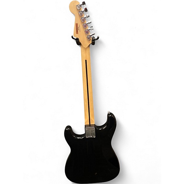 Used 2023 Squier Bullet Stratocaster HT HSS Black Solid Body Electric Guitar