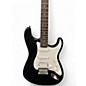 Used 2023 Squier Bullet Stratocaster HT HSS Black Solid Body Electric Guitar