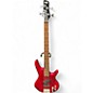 Used Ibanez GSR200 TRANSPARENT RED Electric Bass Guitar thumbnail