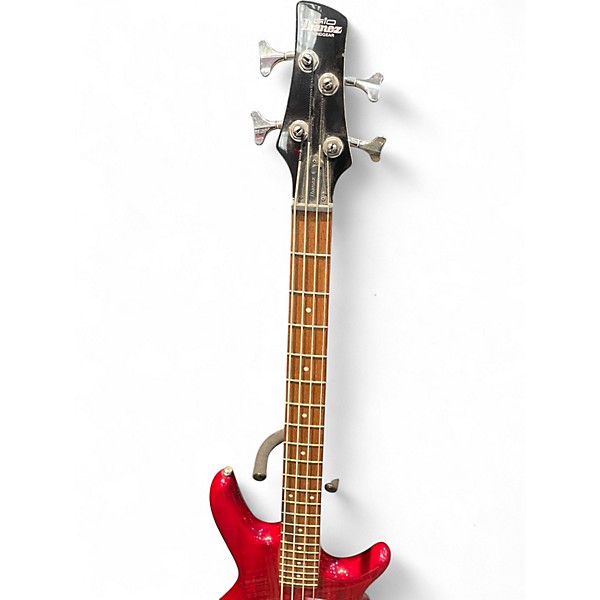 Used Ibanez GSR200 TRANSPARENT RED Electric Bass Guitar