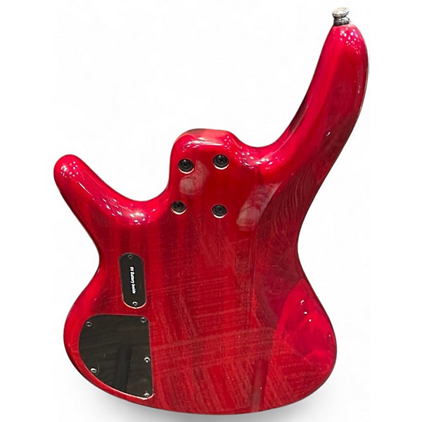 Used Ibanez GSR200 TRANSPARENT RED Electric Bass Guitar