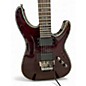 Used Schecter Guitar Research Hellraiser C1 Floyd Rose Black Cherry Solid Body Electric Guitar