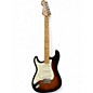 Used Fender Standard Stratocaster Left Handed Sunburst Electric Guitar thumbnail