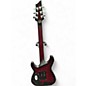 Used Schecter Guitar Research C1 Floyd Rose Platinum Satin Crimson Red Burst Solid Body Electric Guitar