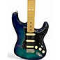 Used Fender Player II HSS Stratocaster Blue Burst Solid Body Electric Guitar