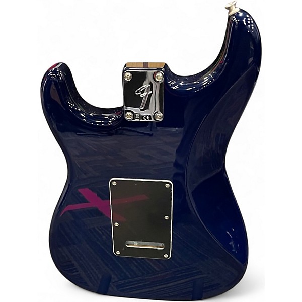 Used Fender Player II HSS Stratocaster Blue Burst Solid Body Electric Guitar