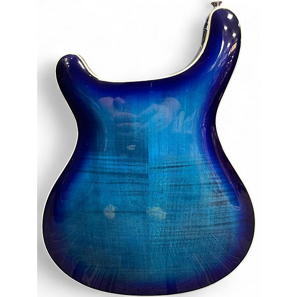 Used PRS SE Hollowbody Peacock Blue Hollow Body Electric Guitar