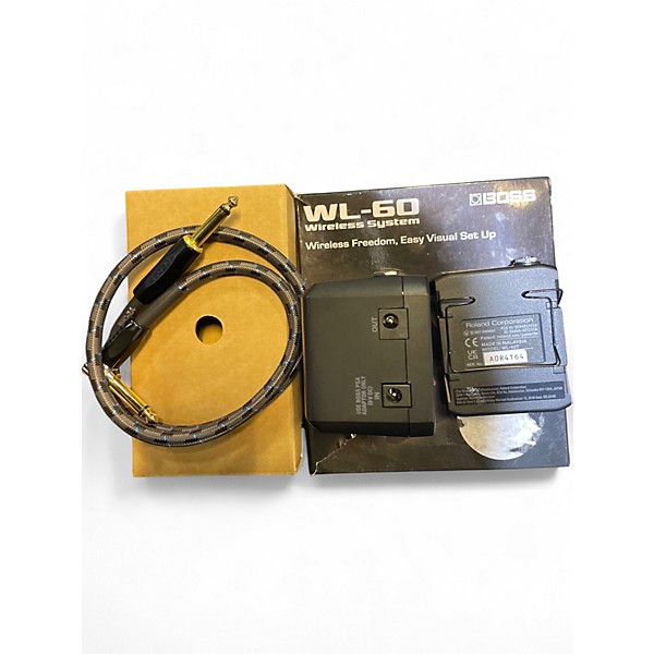 Used BOSS WL-60 Wireless System Instrument Wireless System