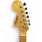 Used Cozart DOUBLE-CUT Yellow Solid Body Electric Guitar