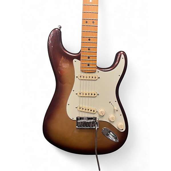 Used Fender American Ultra Stratocaster Mocha Burst Solid Body Electric Guitar