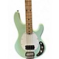 Used Sterling by Music Man StingRay Surf Green Electric Bass Guitar