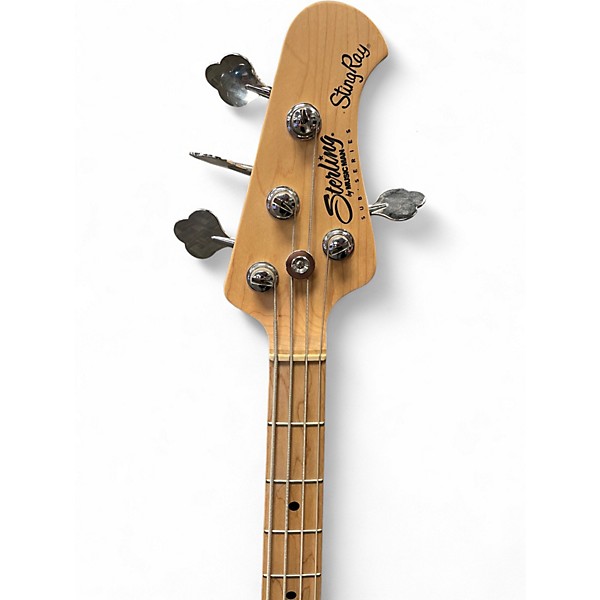Used Sterling by Music Man StingRay Surf Green Electric Bass Guitar