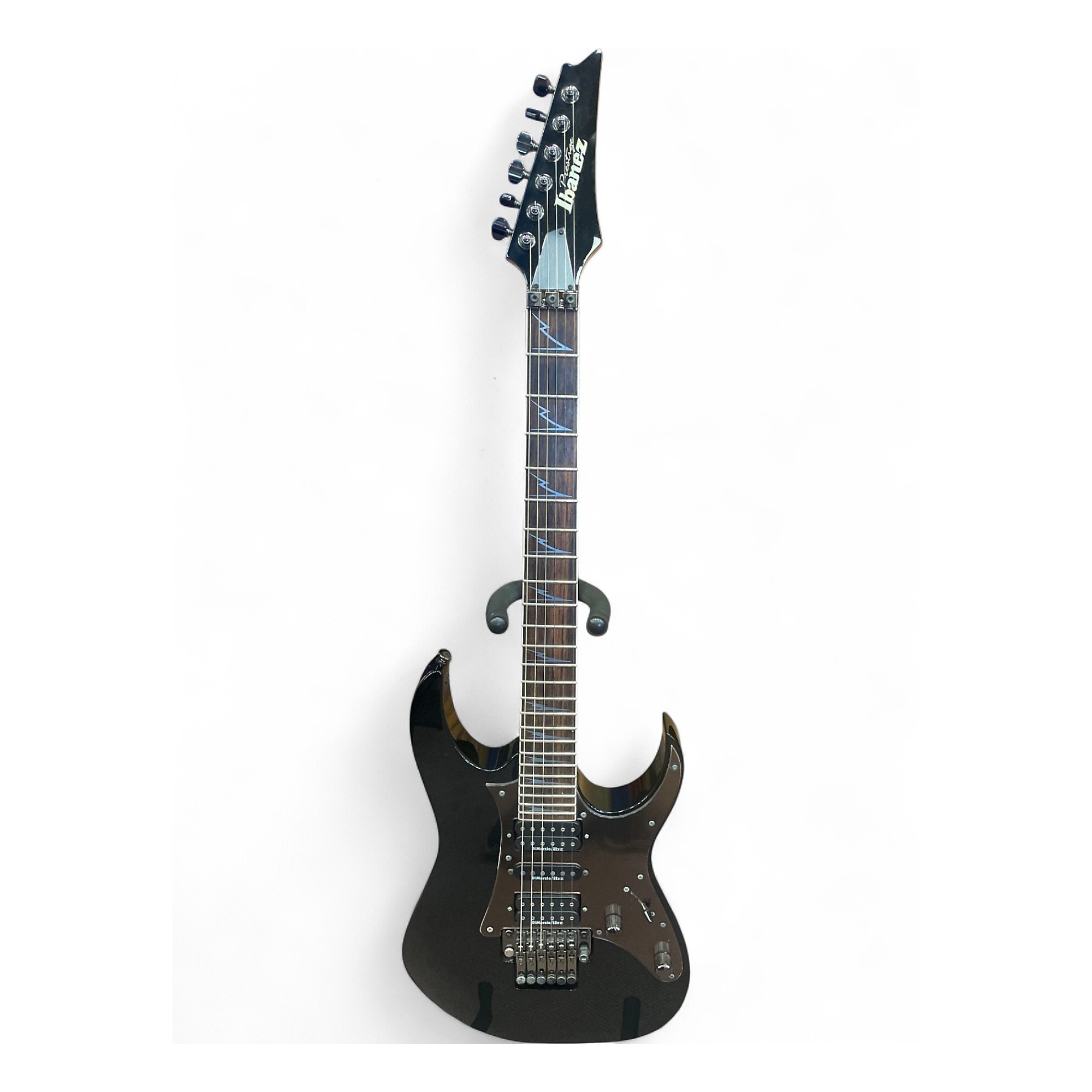 Used 2008 Ibanez PRESTIGE RG2550Z BLACK SPARKLE Solid Body