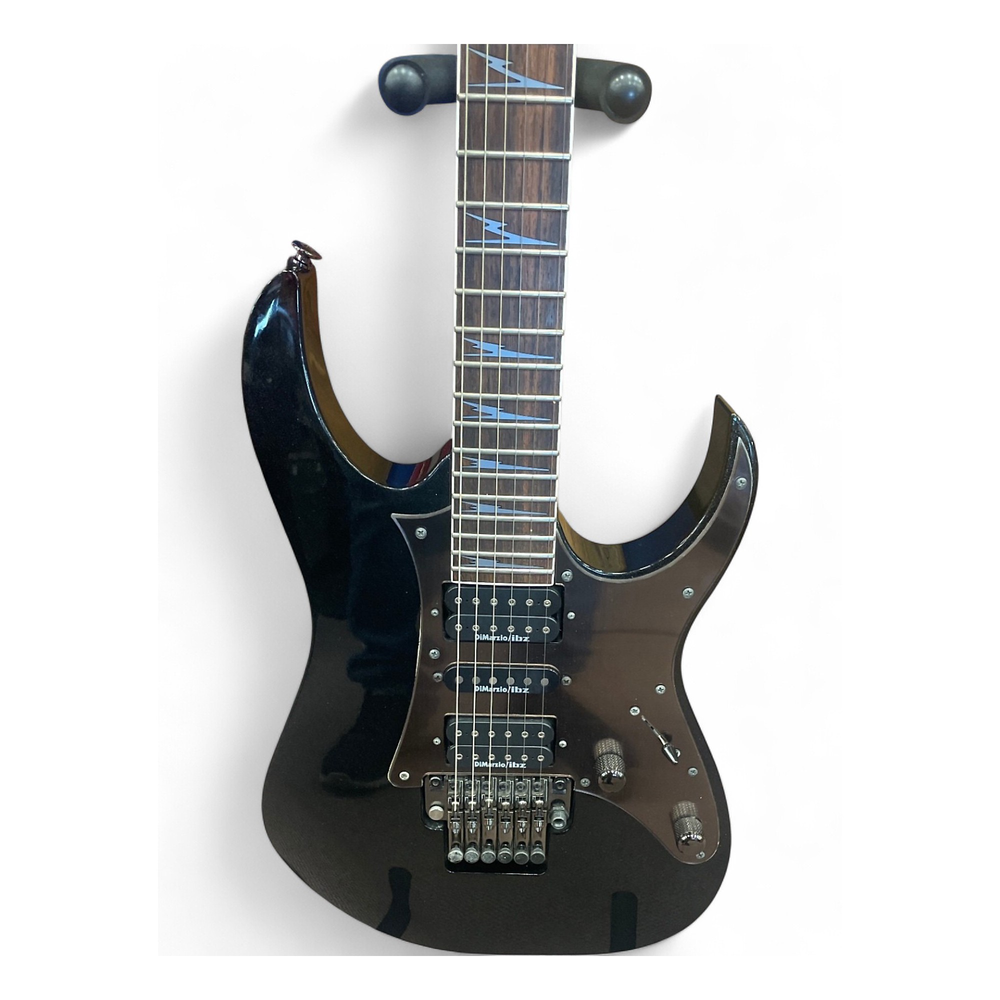 チ*し様 Ibanezの2008年限定品　RG Prestige RG2450M Used 2008 Ibanez PRESTIGE RG2550Z BLACK SPARKLE Solid Body