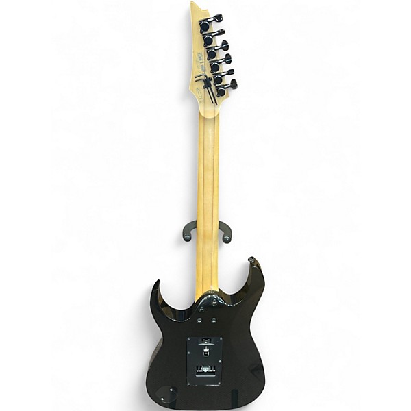 Used 2008 Ibanez PRESTIGE RG2550Z BLACK SPARKLE Solid Body Electric Guitar
