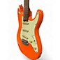 Used 2022 Schecter Guitar Research Nick Johnson SSS Atomic Orange Solid Body Electric Guitar