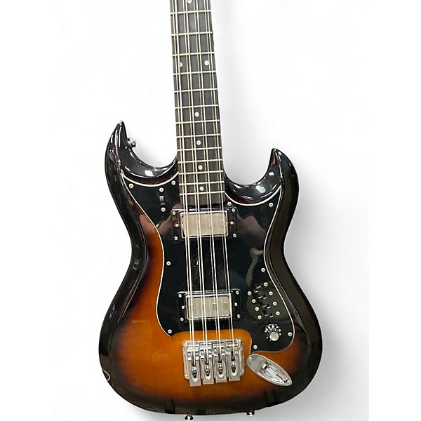 Used Hagstrom H8 II 2 Color Sunburst Electric Bass Guitar