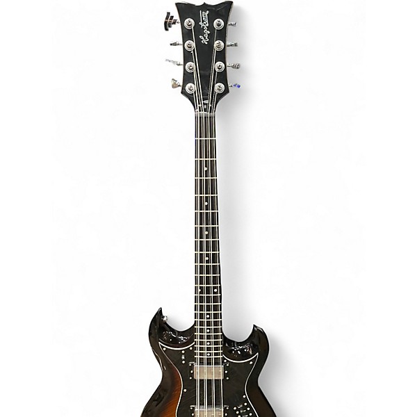 Used Hagstrom H8 II 2 Color Sunburst Electric Bass Guitar