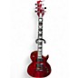 Used ESP LTD EC1000 Deluxe Transparent Red Solid Body Electric Guitar thumbnail