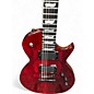 Used ESP LTD EC1000 Deluxe Transparent Red Solid Body Electric Guitar