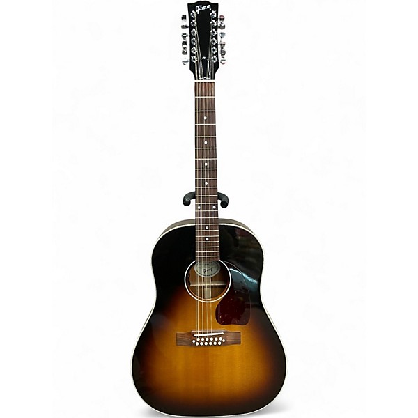 Used Gibson J-45 12 STRING STANDARD Vintage Sunburst 12 String Acoustic Electric Guitar