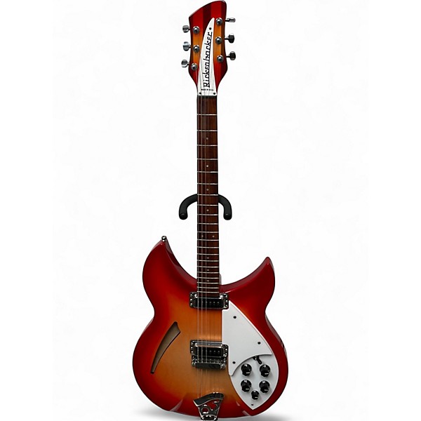 Used Rickenbacker 330 Fireglo Hollow Body Electric Guitar