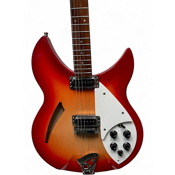 Used Rickenbacker 330 Fireglo Hollow Body Electric Guitar