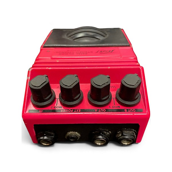 Used Peavey DSC4 Dual Clock Stereo Chorus Effect Pedal