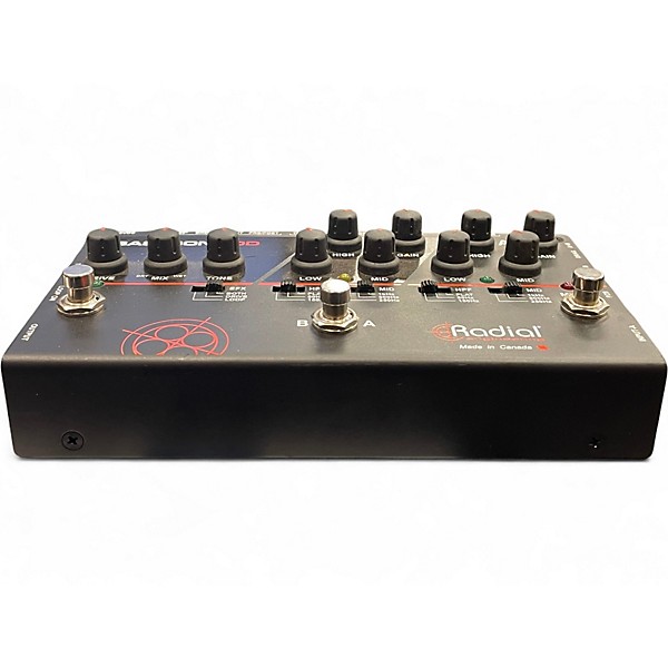 Used Radial Engineering Bassbone OD Bass Pre DI Bass Effect Pedal