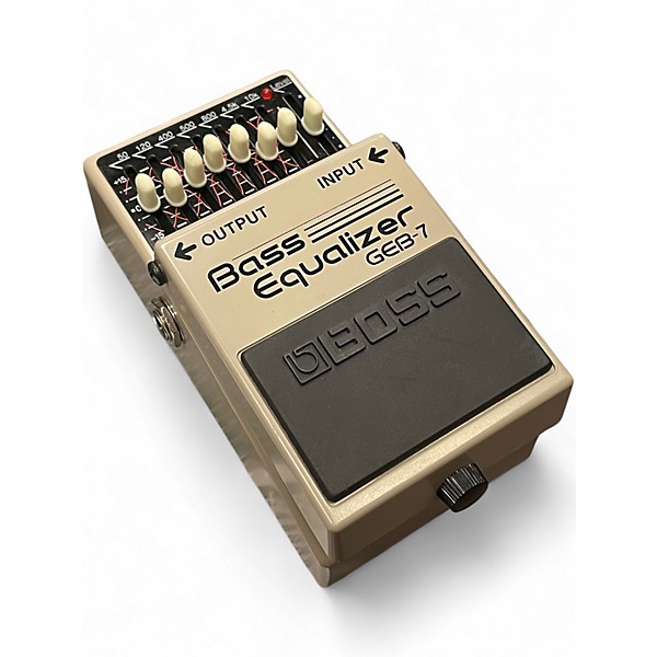 Used BOSS GEB7 7 Band Bass Equalizer Bass Effect Pedal
