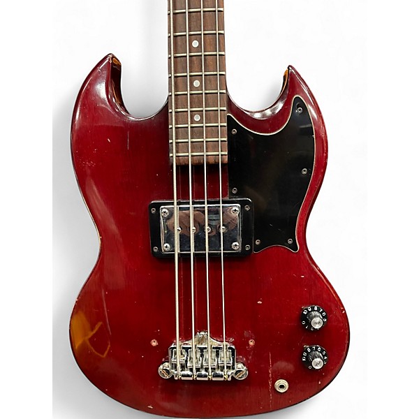 Vintage 1974 Gibson EB0 Cherry Electric Bass Guitar