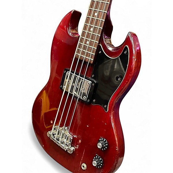 Vintage 1974 Gibson EB0 Cherry Electric Bass Guitar