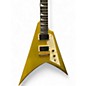 Used ESP LTD KH-V Kirk Hammett Gold Solid Body Electric Guitar