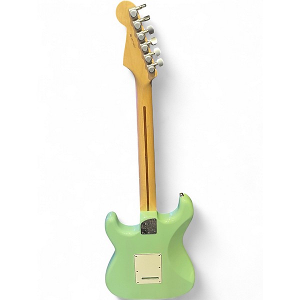 Used Fender Artist Series Jeff Beck Stratocaster Surf Green Solid Body Electric Guitar