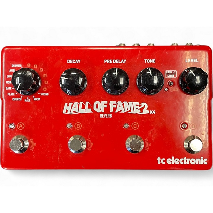 Used TC Electronic HALL OF FAME 2 X4 Effect Pedal | Guitar Center
