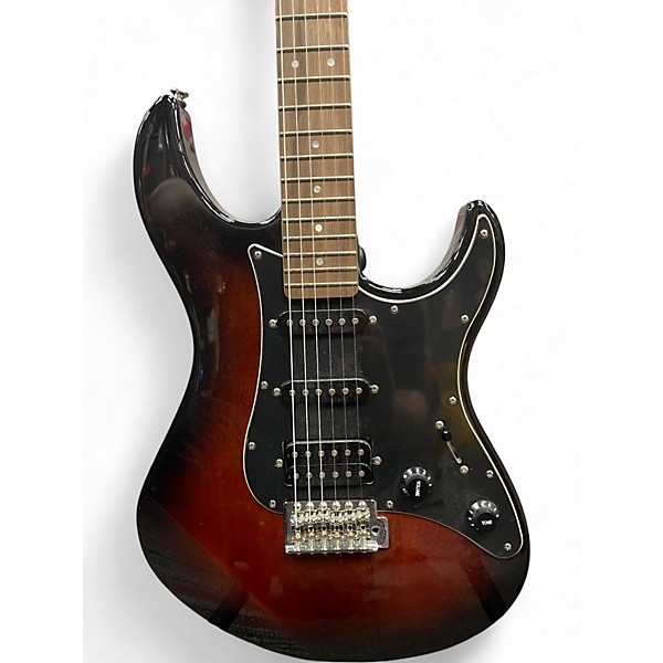 Used Pacifica PAC 012 DLX Tobacco Burst Solid Body Electric Guitar