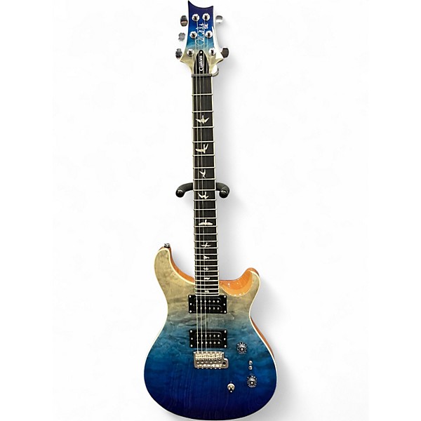 Used PRS SE Custom 24-08 Quilt Solid Body Electric Guitar