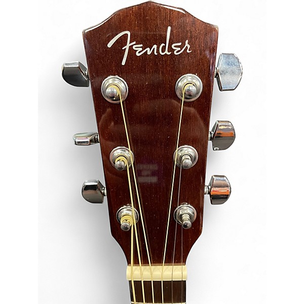 Used Fender CD140SCE Natural Acoustic Electric Guitar