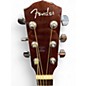 Used Fender CD140SCE Natural Acoustic Electric Guitar