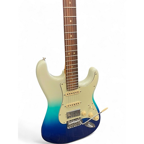 Used Fender Player Plus Stratocaster HSS belair blue Solid Body Electric Guitar