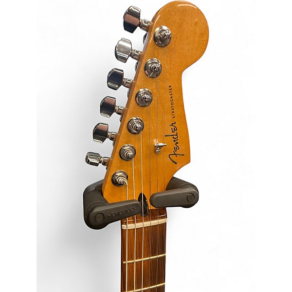 Used Fender Player Plus Stratocaster HSS belair blue Solid Body Electric Guitar