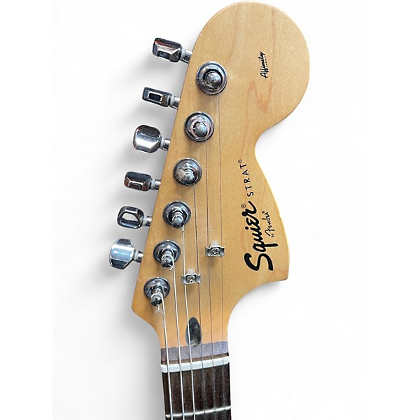Used Squier Affinity Stratocaster Midnight Blue Solid Body Electric Guitar