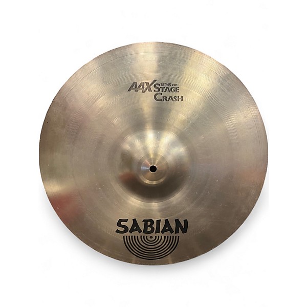 Used SABIAN 18in AAX Stage Crash Cymbal
